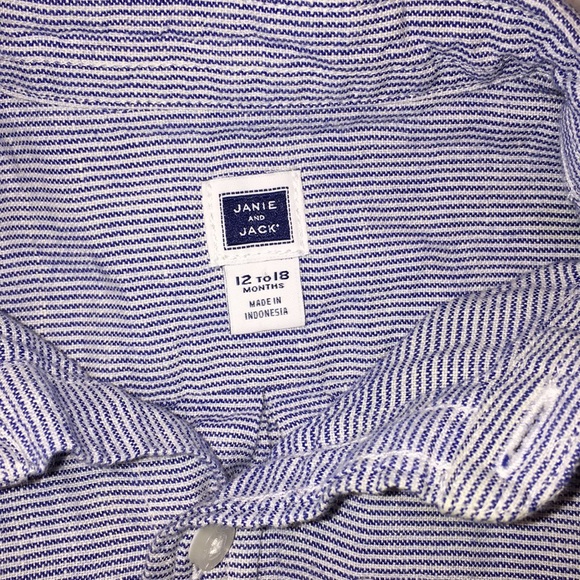 Janie and Jack Button up boys shirts - Picture 4 of 5